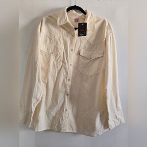Nwt Levi Strauss Women's Western  Button-Up Shirt Size 2X